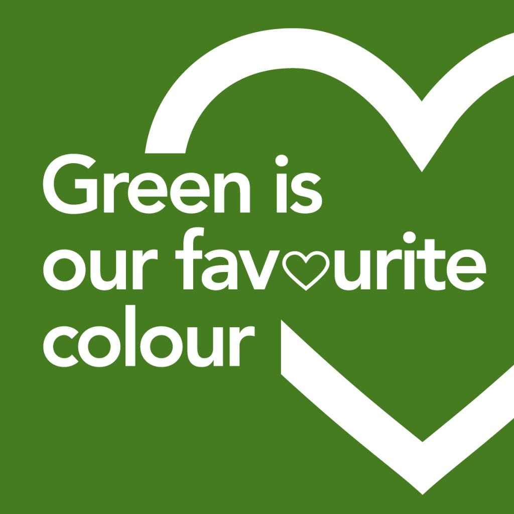 1200x1200 - green is our favourite colour2