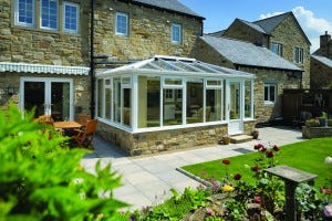 Edwardian white Conservatories 