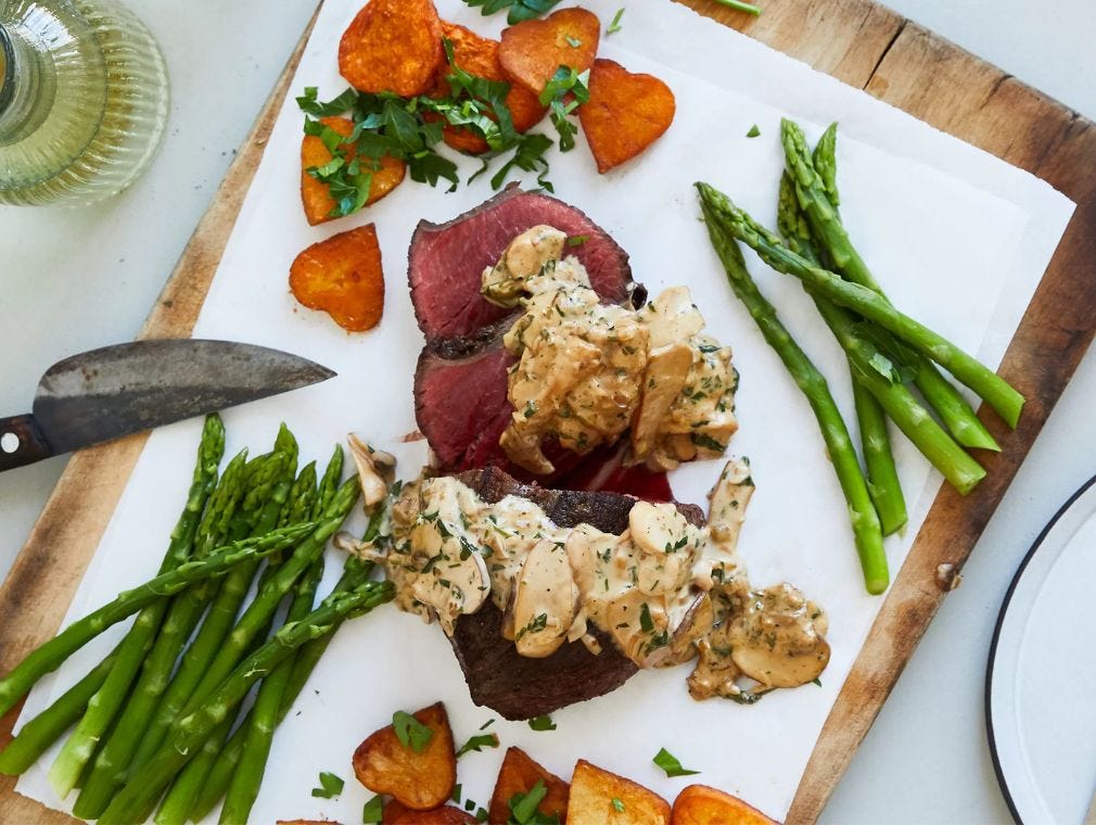 valentines day Chateaubriand