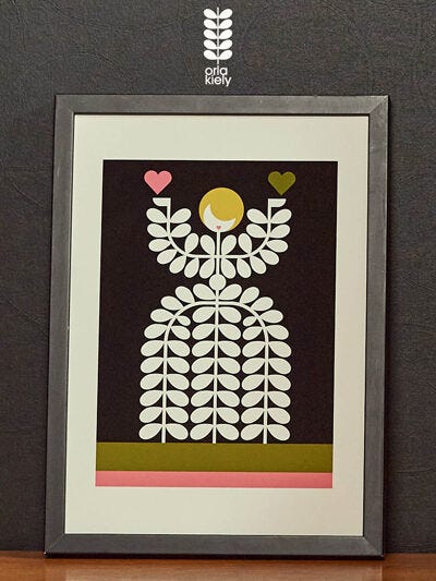 female founded orla kiely IWD print 2022