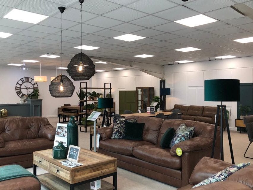 Alexander & James studio in store
