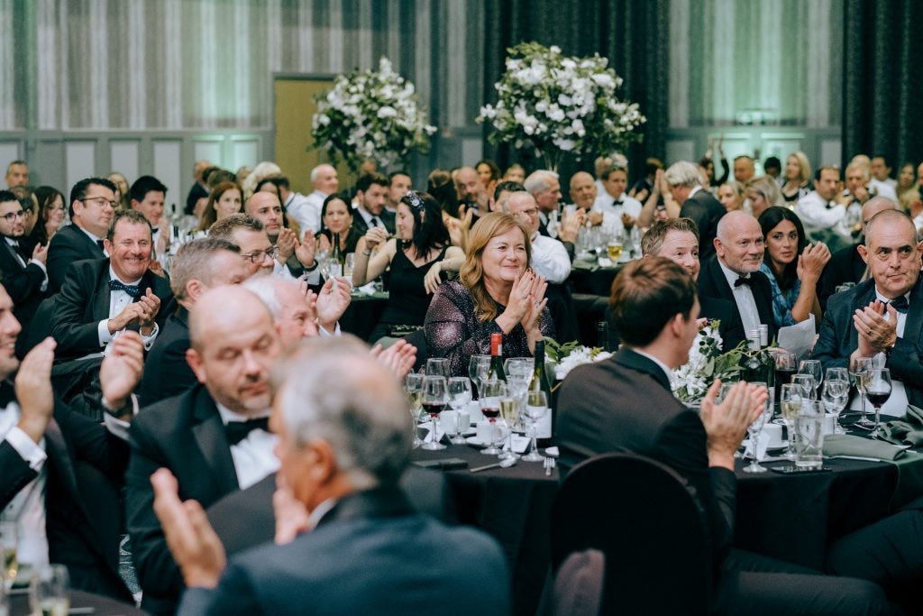 Annual Awards Dinner company benefit