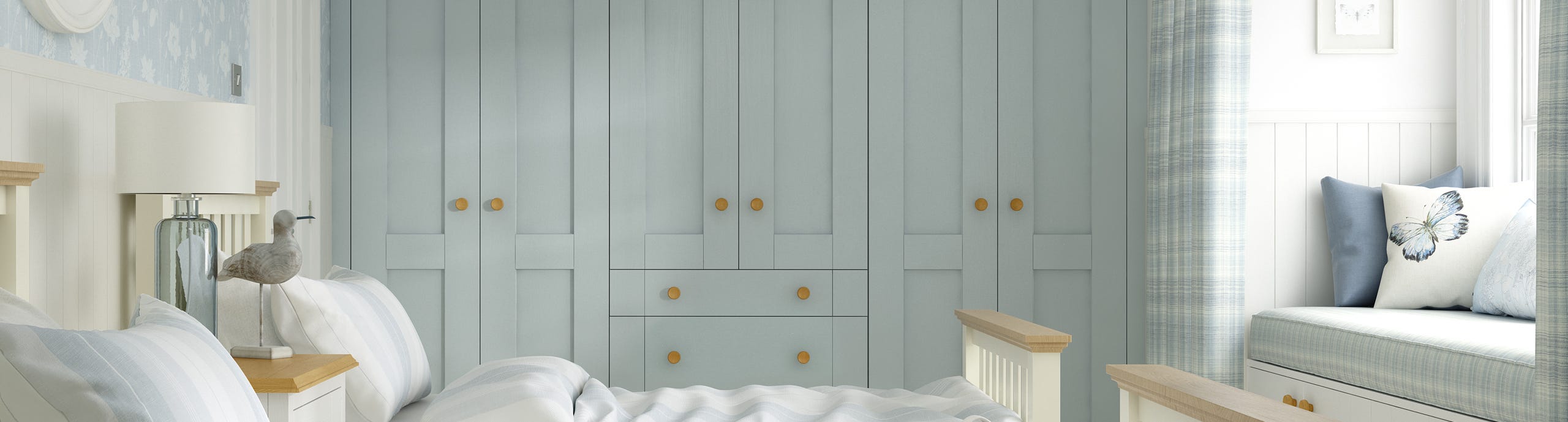 Sherborne by Laura Ashley fitted wardrobes