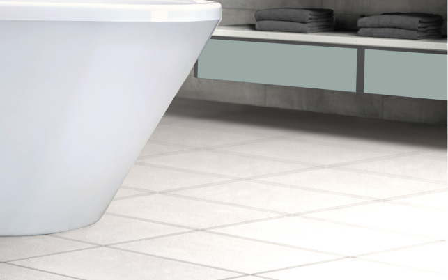 a white toilet in a bathroom