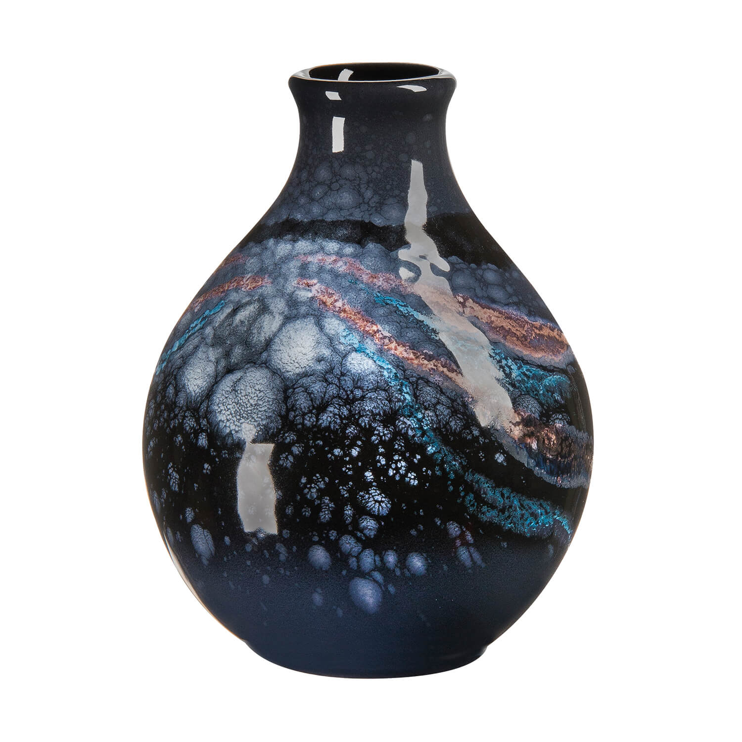 Poole Pottery Celestial Bud Vase, 12cm