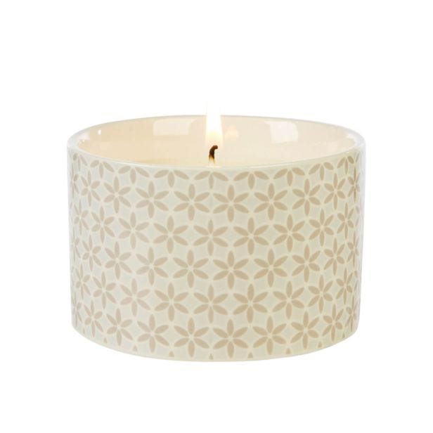 Fired Earth Ceramic Candle, Oolong & Stem Ginger, Medium