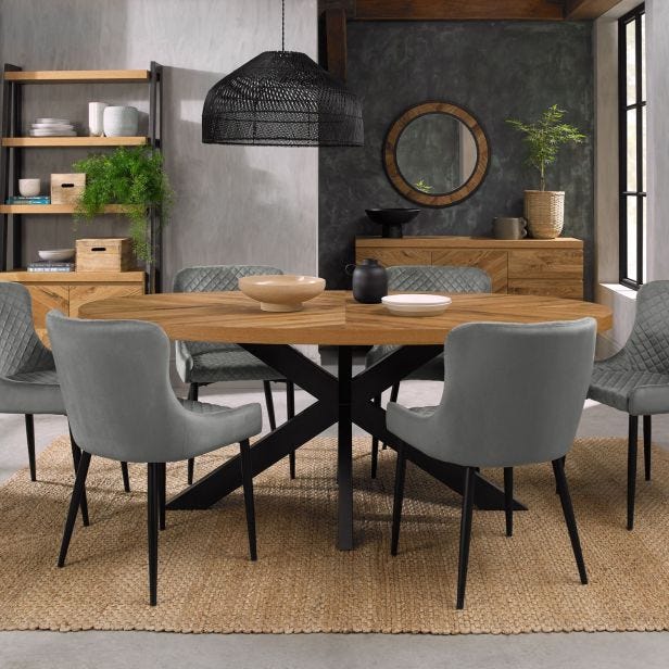 Casa Eclipse Oval Dining Table