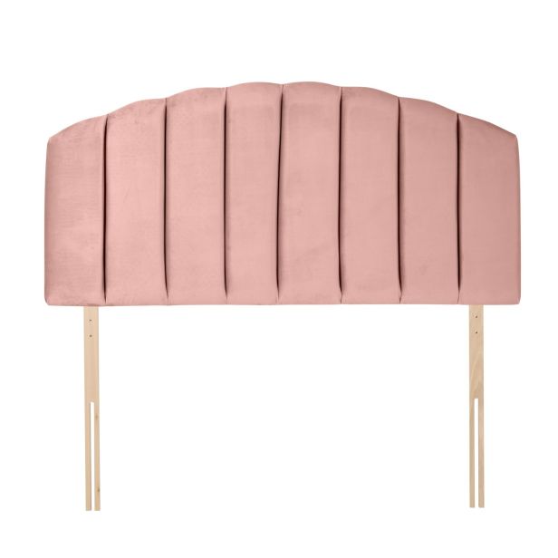Rest Assured Merlin Headboard, Single, Dusky Pink