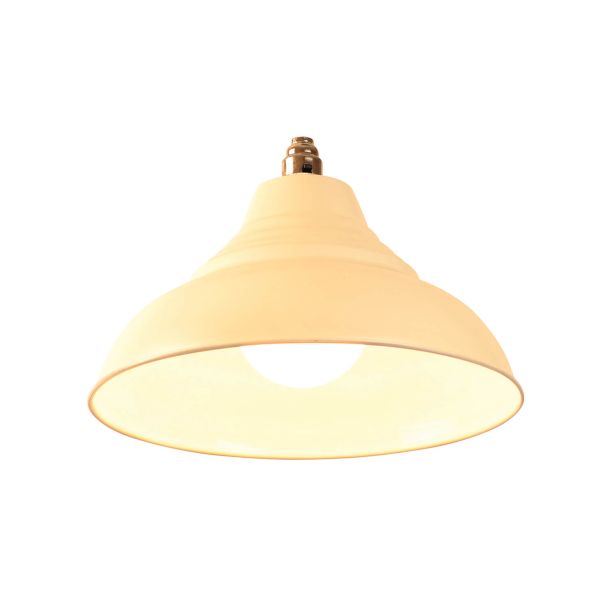 Village At Home Vintage Teili Pendant, Beige & Chrome