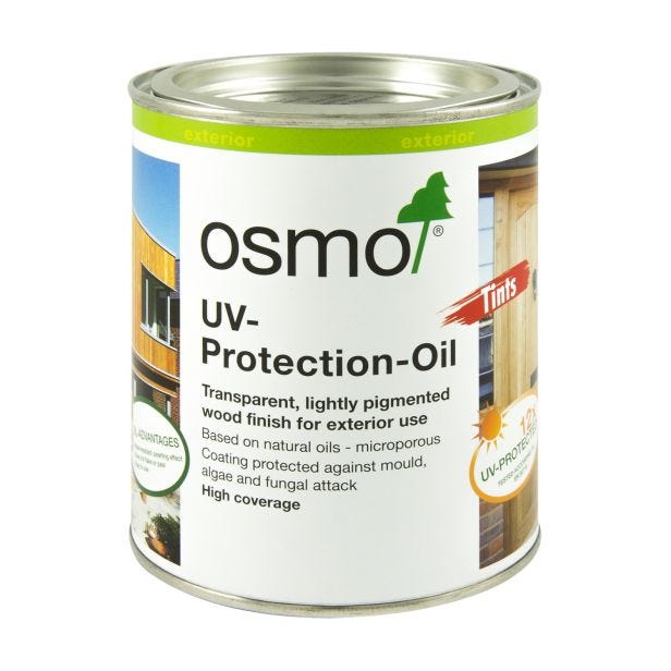 Osmo UV-Protection Oil Tints, 2.5L, Light Red Cedar