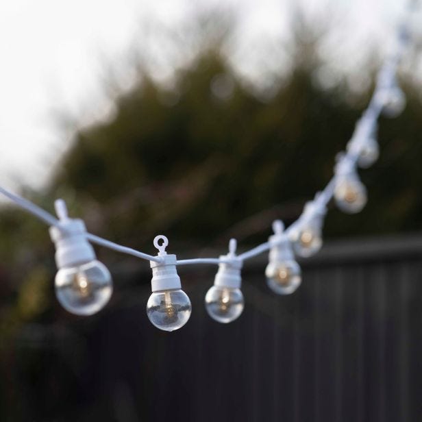 Garden Trading Festoon Golf Ball Lights, 20 Bulbs, White