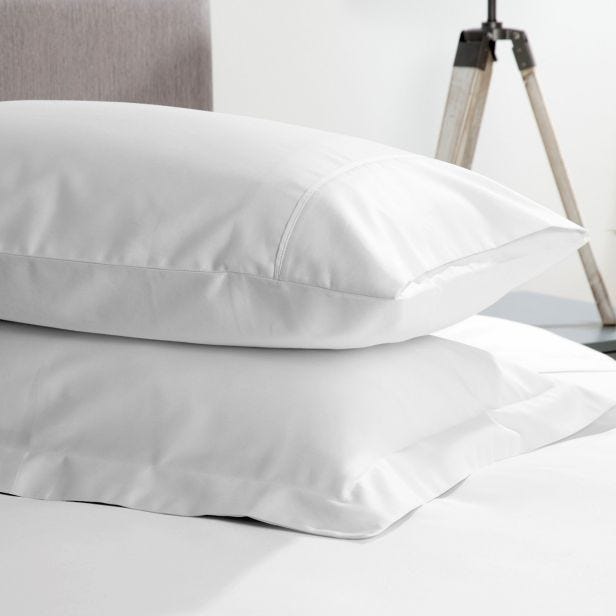 Belledorm Bamboo Standard Pillowcase Pair, White