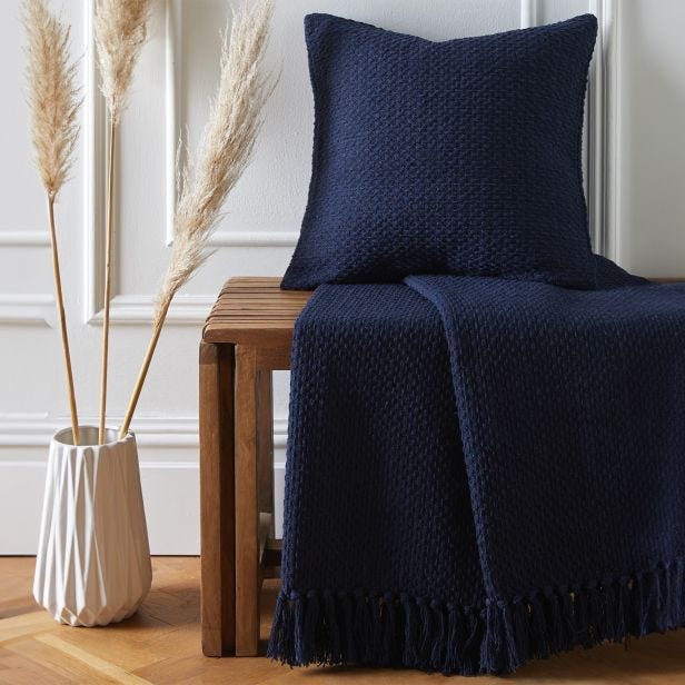 Drift Home Hayden Throw, Navy
