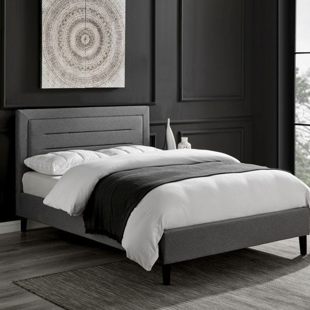 Casa Hibiscus Bed Frame, King, Grey