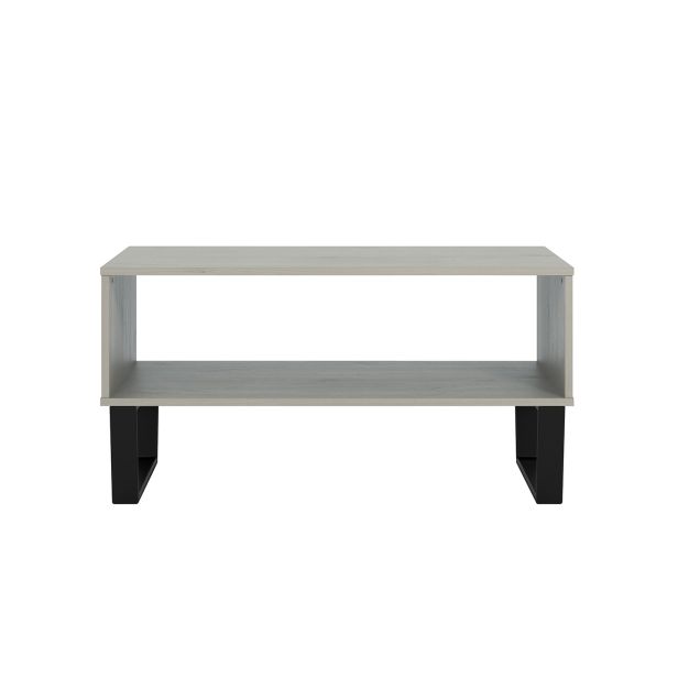 Casa Taylor Open Shelf Coffee Table, Grey