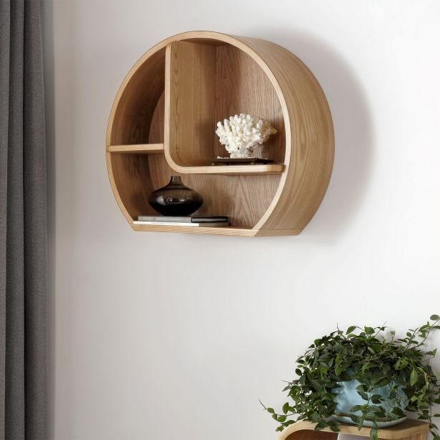 Jual San Francisco Wall Shelf, Oak