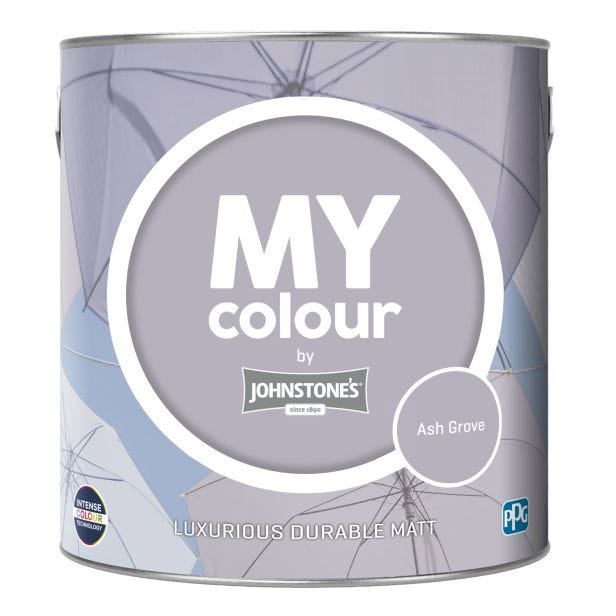 Johnstone's My Colour Durable Matt Emulsion, 2.5L, Ash Grove