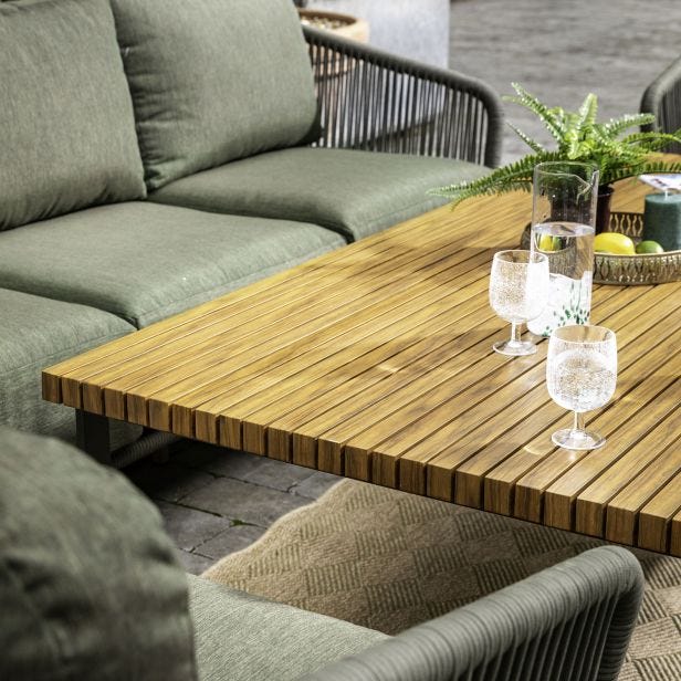 Hartman Eden Garden Lounge Set, Juniper Green