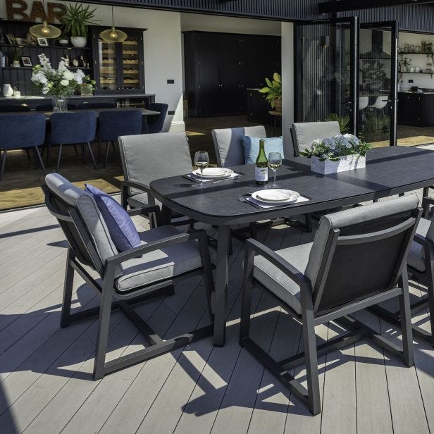Hartman Luna Garden Dining Set, 8 Seater