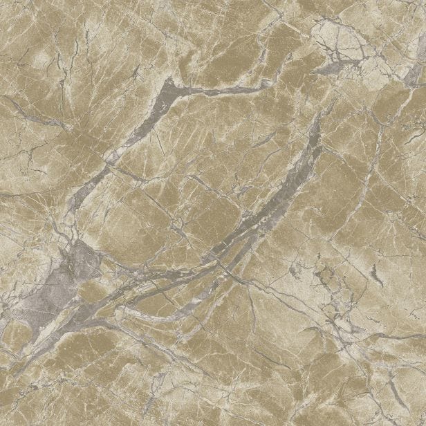 Holden Decor Portoro Marble Wallpaper, Beige & Silver