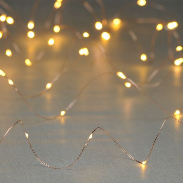 Festive 100 Multi-Function Dewdrop Lights, Amber