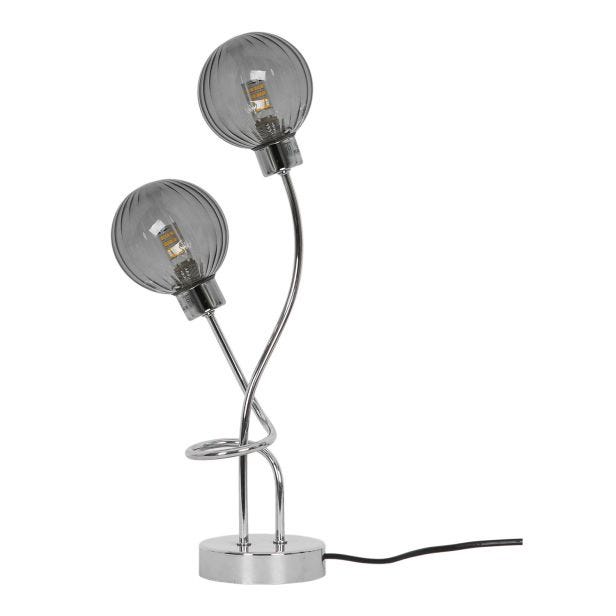 Casa Sofia Table Lamp, Chrome