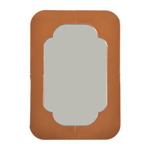 Casa Brynn Wall Mirror, 100x70cm, Amber