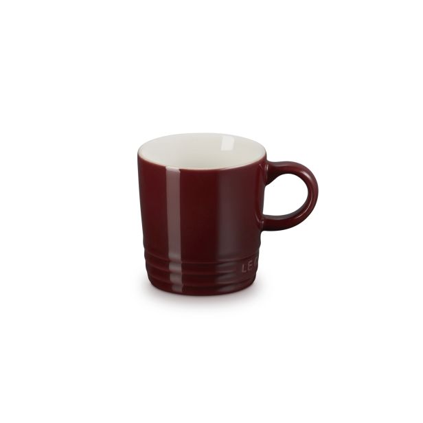 Le Creuset Stoneware Espresso Mug, Garnet