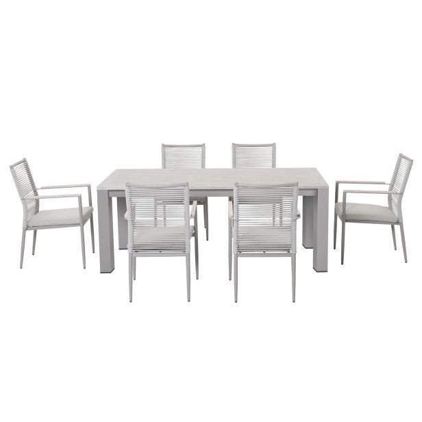 Kettler Marina Garden Dining Set, 6 Seater