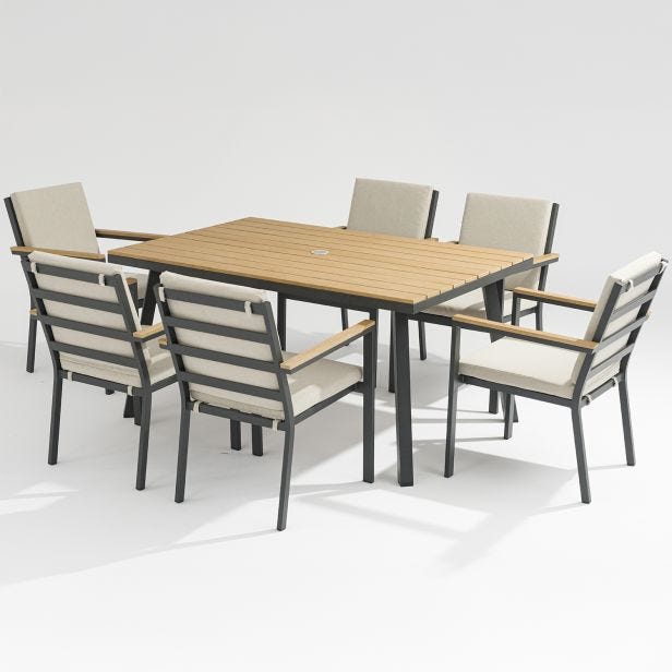 Nova Heidi Garden Dining Set, 6 Seater