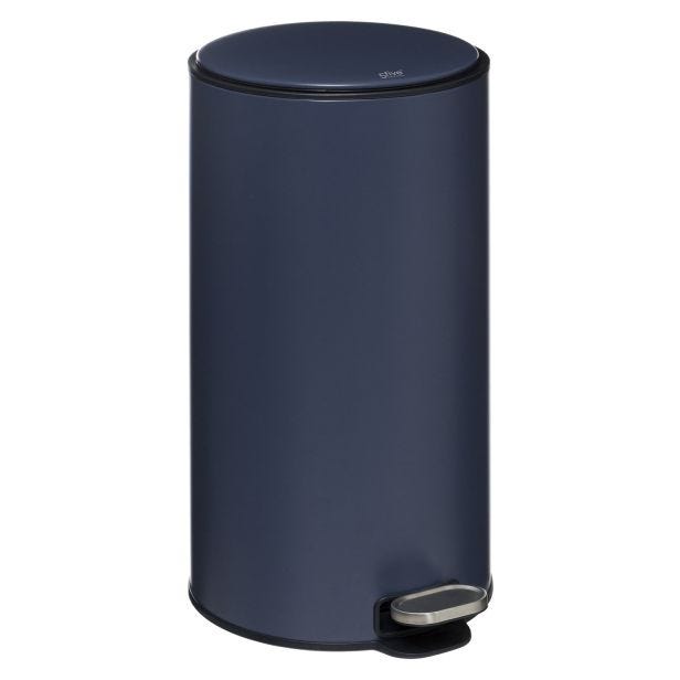 5five Metal Delta Bin, 30L, Dark Blue