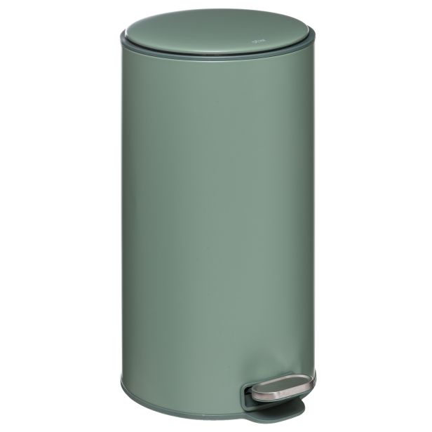 5five Metal Delta Bin, 30L, Sage Green