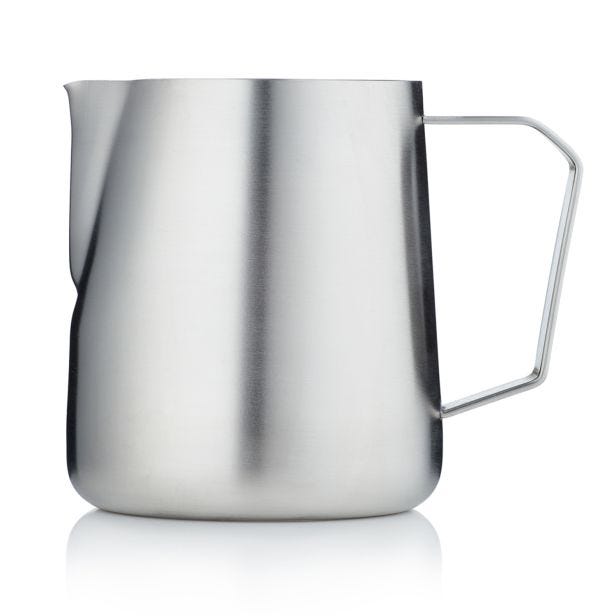 Barista & Co Pro Milk Pitcher, 400ml, Silver
