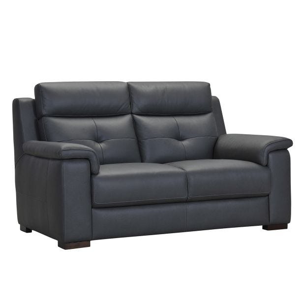 Casa Berlin 2 Seater Power Recliner Leather Sofa with Head Tilt