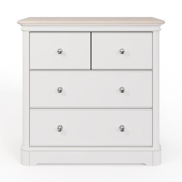Casa Coral 2+2 Drawer Chest of Drawers
