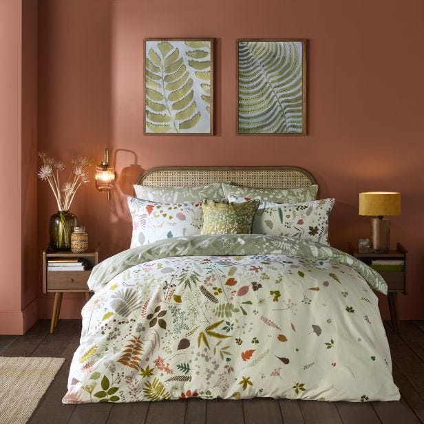 Clarissa Hulse Woodland Walk Duvet Set, King, Autumn