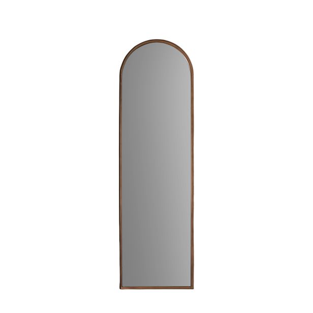 Gallery Greystoke Arch Leaner Mirror, 170x51cm, Bronze