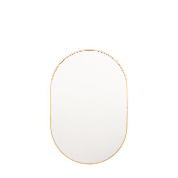 Gallery Yardley Mirror, 75x50cm, Gold
