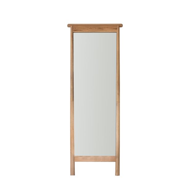 Gallery Wycombe Cheval Mirror, 174x64cm, Brown