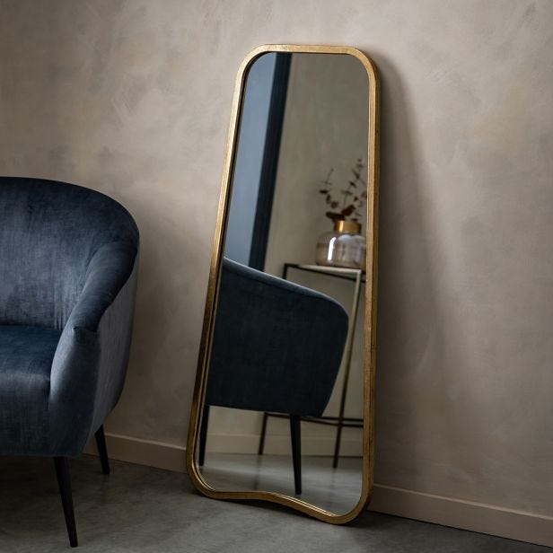 Gallery Wilson Mirror, 114x83cm, Rustic Gold