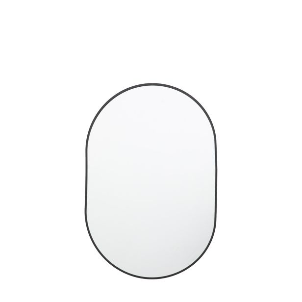 Gallery Yardley Mirror, 75x50cm, Black
