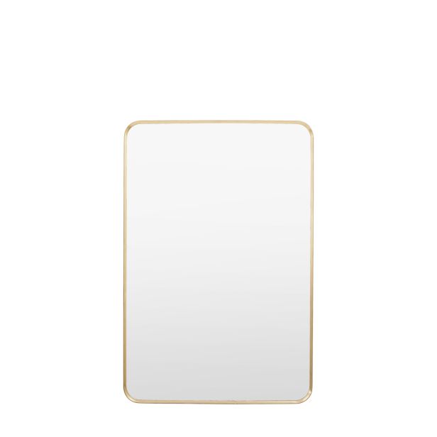 Gallery Holworth Rectangular Mirror, 60x90cm, Gold