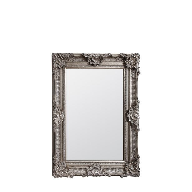 Gallery Stretton Rectangular Mirror, 177x88cm, Silver
