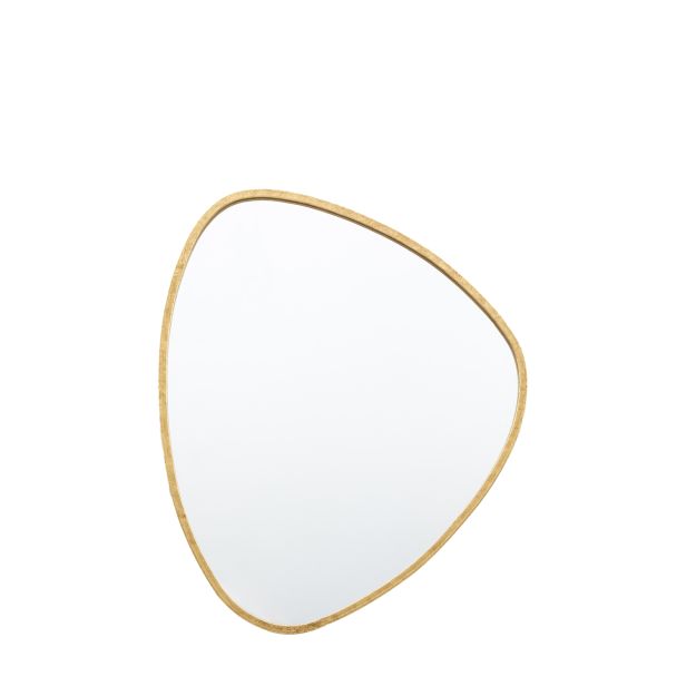 Gallery Chattenden Free Form Mirror, 70x60cm, Gold