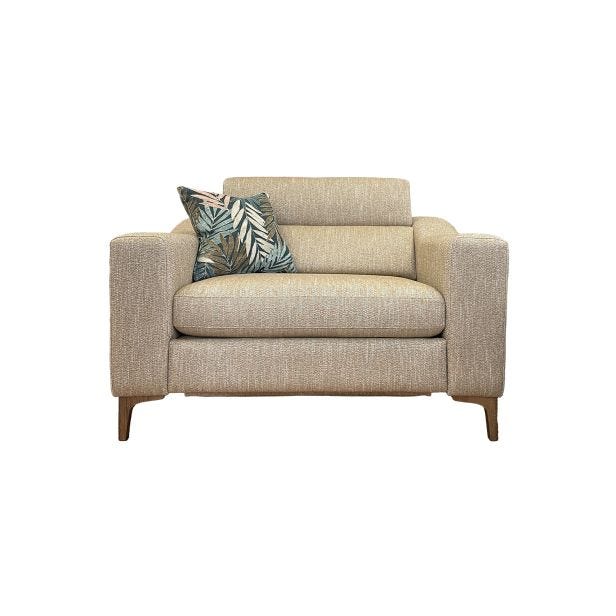 Casa Rene Fabric Cuddler Chair