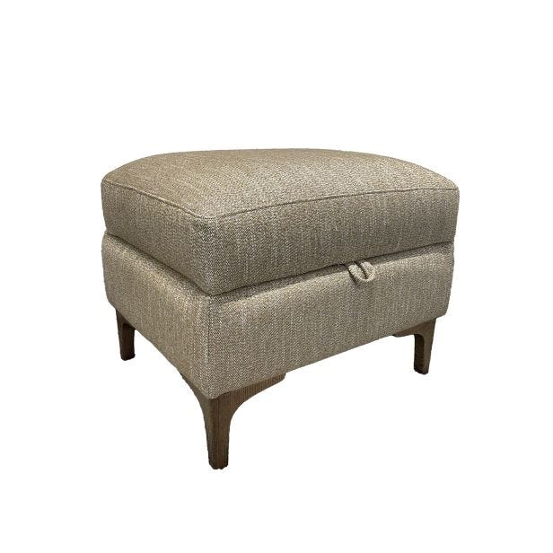 Casa Rene Fabric Storage Footstool