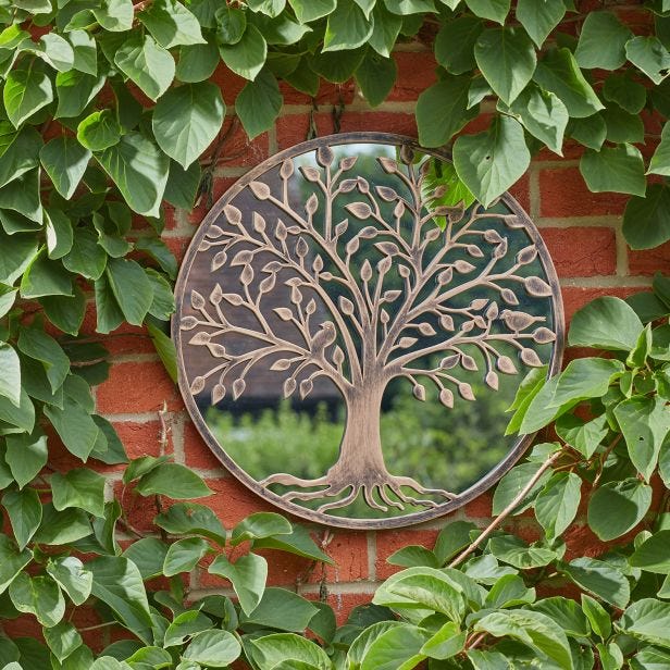 Smart Garden TreeFlection Garden Mirror, Coppergris