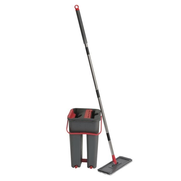 5five Tana Bucket & Mop Set, 4L, Black