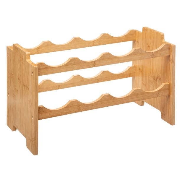 5five Bamboo Stacking Wine Rack