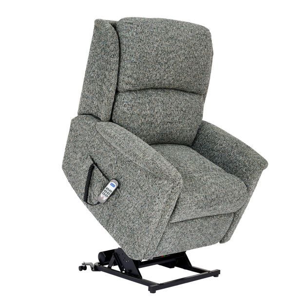Celebrity Farndon Petite Lift & Rise Recliner Fabric Armchair, Luna Peacock